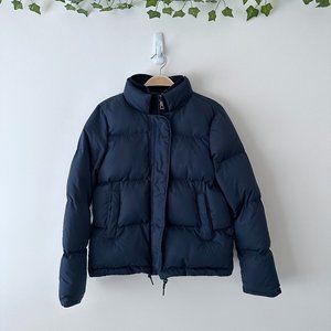 Sienne Boutique Korea Short Navy Heavy Puffer jacket Size 0 XS